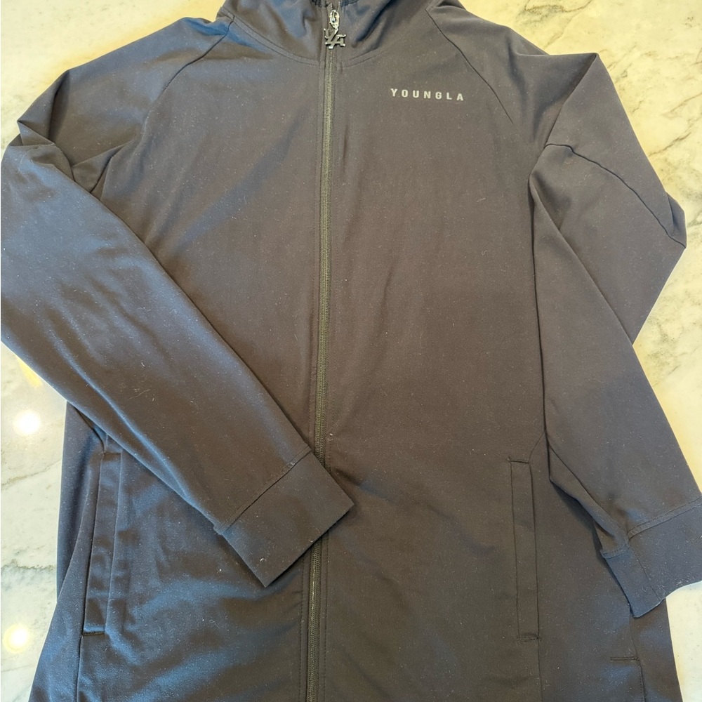 YoungLA Men's Dark Gray Lightweight Jacket
